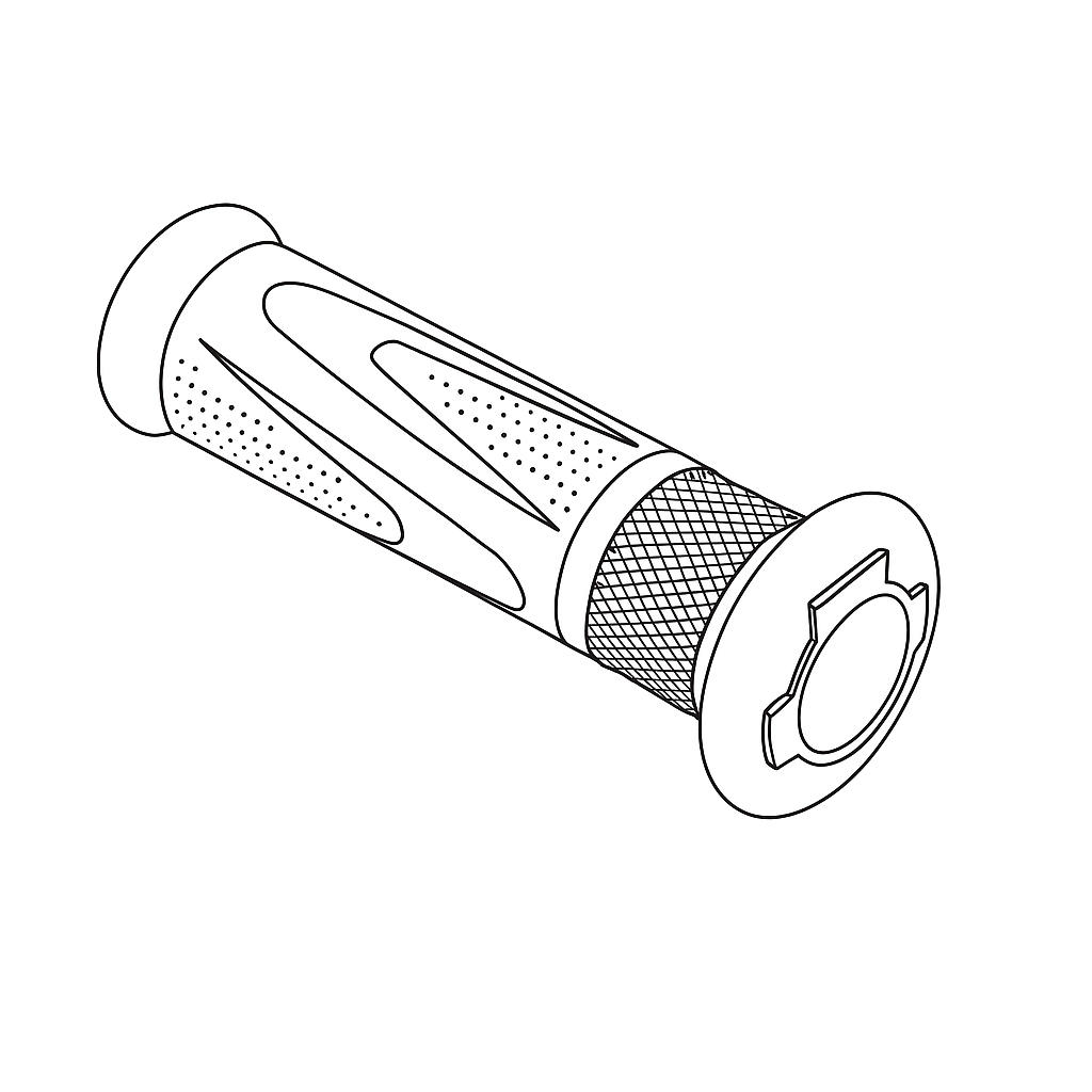 Poignée de Guidon -Gauche - Côté Embrayage - Pièce d'Origine